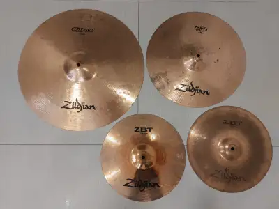 Sabian,Zildjian,Meinl cymbal packs 4 your drums, View more