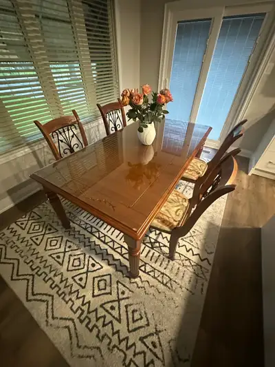 Dining room Table with Chairs, View more