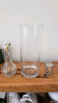 WEDDING Glass Cylinder Vases - full set (QTY 89)!