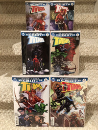 Titans #1-6 Variant Covers Complete First Story Arc 