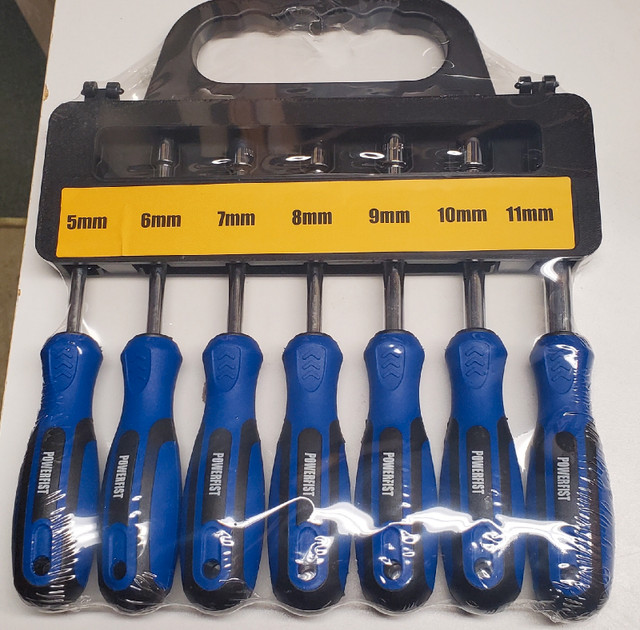 7-Piece Metric Hex Nutdriver Set - Brand New in Hand Tools in Markham / York Region - Image 2