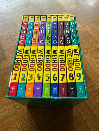 Weirdo books 1–9 "The Spooky Weird Collection" by Anh Do, View more
