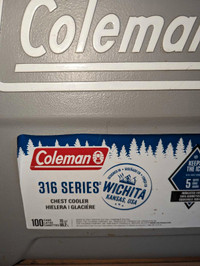 Coleman cooler like new best offer