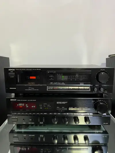 Vintage Denon Stereo Set, View more