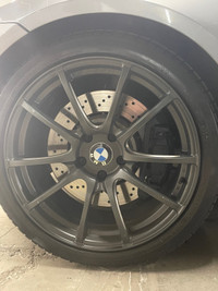 Gorgeous BMW e9x M3  wheel set; near new condition!