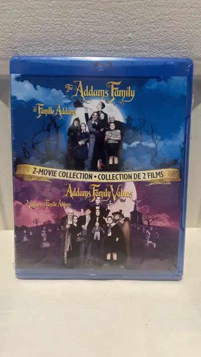 FILM BLU RAY LA FAMILLE ADDAMS COMBO 2 FILMS FRANÇAIS , View more
