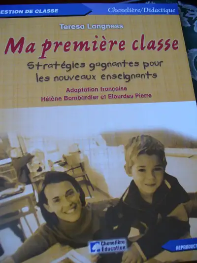 LIVRE DE PÉDAGOGIE MA PREMIÈRE CLASSE DE TERESA LANGNESS, View more