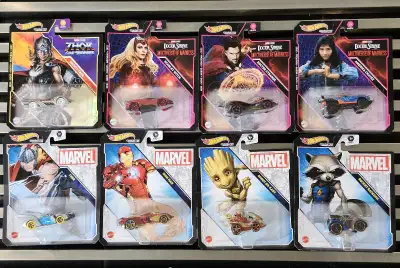Marvel Studios misc. character 1:64 diecast cars, View more