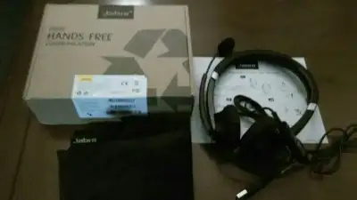 Jabra uc voice 550 headband USB -new cond., View more