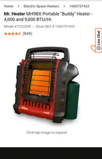 Portable Propane Heater 