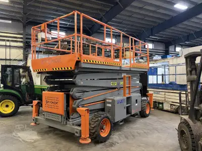 2001 SkyJack SJ 9250 RT This unit has been completely refinished, in excellent condition, and ready...