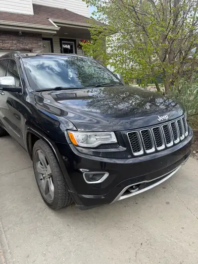 NEEDS ENGINE or something. 2014 Jeep Grand Cherokee Overland Eco Diesel. Deleted, re tuned last year...
