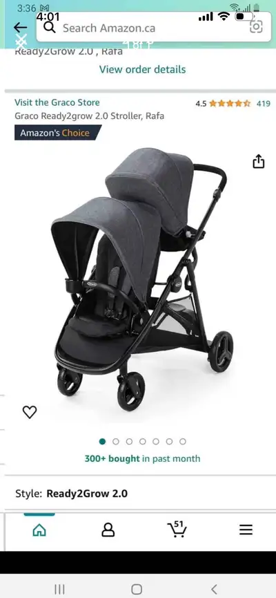 Graco double stroller , View more