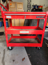 Mastercraft tool cart with drawer