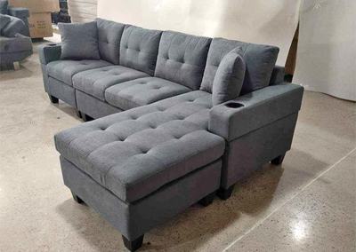 4 Seater Modern Elegant Sectional Sofa Sectional Couch, View more