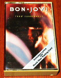 Cassette Tape :: Bon Jovi - 78000 Fahrenheit (with Trading Card)