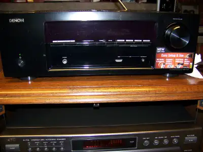 Denon AVR-1513 Home Theater Receiver is an impressive sounding receiver in excellent condition and c...