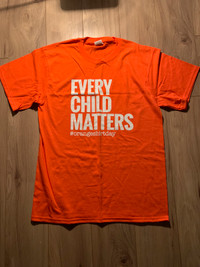 Brand New Every Child Matters Orange Shirt Day T Shirt (Medium)