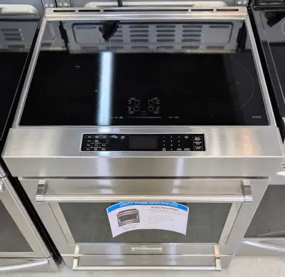 30" KitchenAid Induction Glasstop Stove –  1 Year Warranty, View more