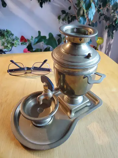 Miniature vintage Samovar (Table demo model). Most like produced before 1917 since showed the reward...