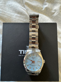 tissot gentleman automatic with box and warranty 