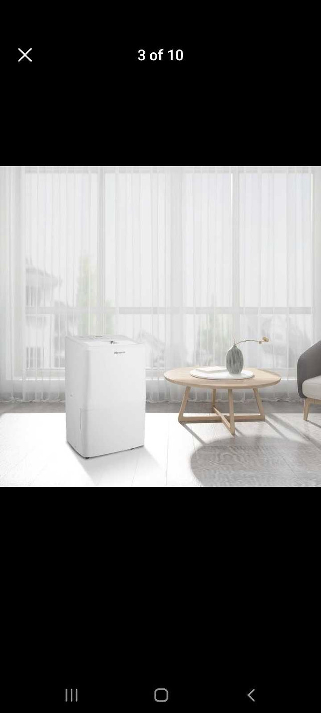 Hisense 4500 Sq.Ft 50 Pint Dehumidifier for Home, Compact size in General Electronics in Mississauga / Peel Region - Image 2