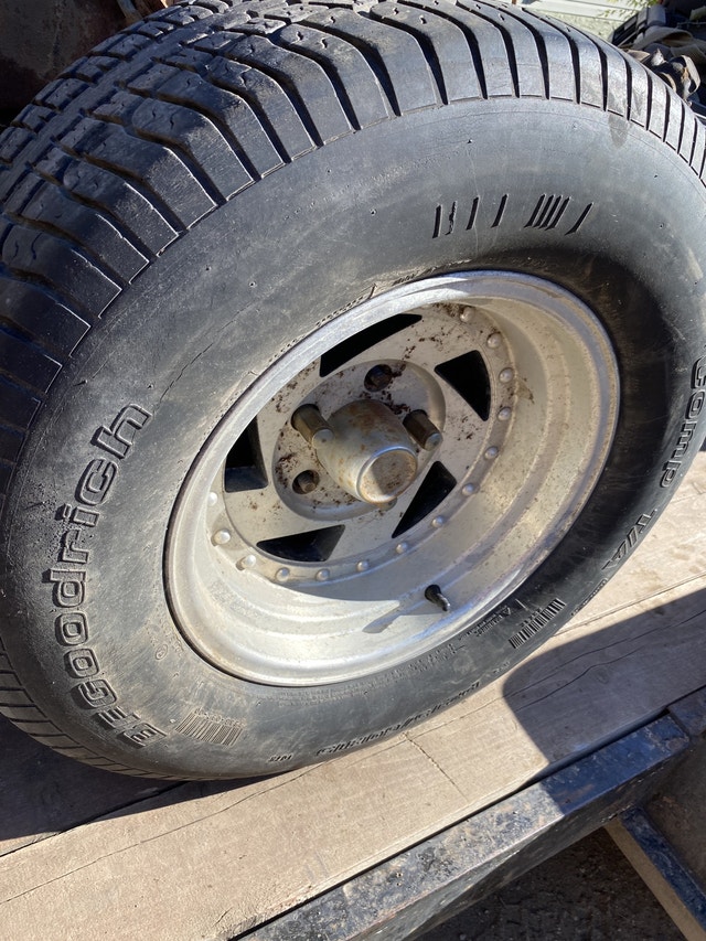 Boogie Van Custom Wheels 15x8 Chevy 1/2 ton Tires & Rims Prince