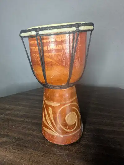 Handcrafted drum, View more
