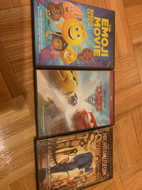 3 DVD movies 