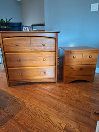 Dresser and Bedside Table