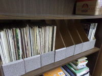 Magazine files/holders - banker box, metal, plastic $10 for all
