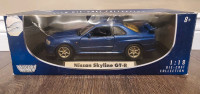 Nissan Skyline R34 GT-R 1:18 Motormax