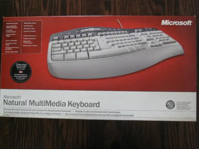 Microsoft Natural Multimedia Keyboard in Mice, Keyboards & Webcams in City of Toronto - Image 3