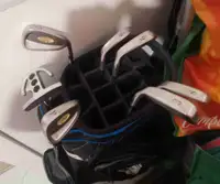 RH titieliest irons with Adams golf bag included 