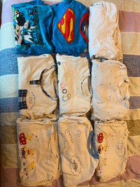 Lot of boys’ pyjamas- size 5T- 9 sets