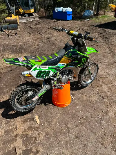 2007 KX 65 ready to go. Completely rebuilt from the dealer ($1400). New crank, top end, transmission...