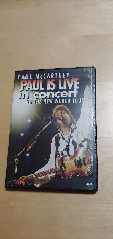 Paul McCartney Live In Concert on the New World Tour Beatles DVD in CDs, DVDs & Blu-ray in Markham / York Region