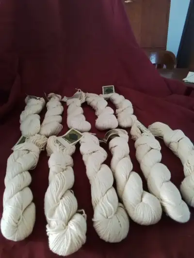 Yarn 100 % organic cotton, View more