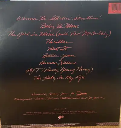 LP LONG PLAY MICHAEL JEACKSON THRILLER 1982 EPIC COMME NEUF, View more