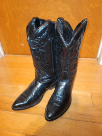 Decorative ceramic cowboy boots