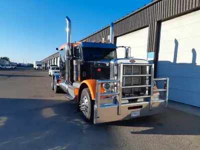 389 peterbilt flat top new recon engine installed by Cummins in 2025 new super 40s differentials ins...