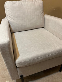 Cream White Chair