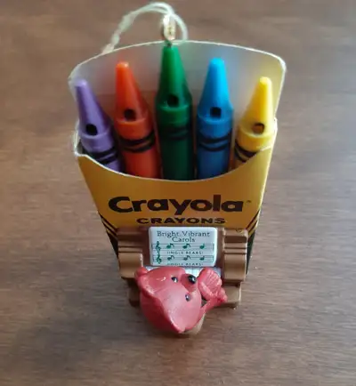 1991 Hallmark Keepsake Crayola Christmas Ornament, View more