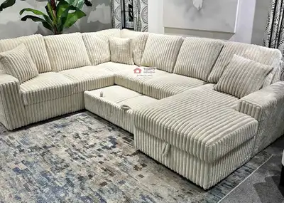 Corduroy Sectional Sofa, View more