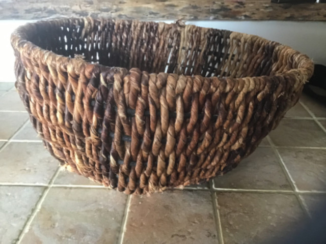 Fabulous, Fibre-woven Basket with Steel Frame in Home Décor & Accents in Bridgewater - Image 4