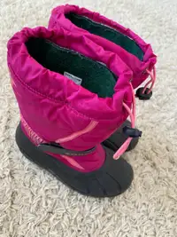 Sorel girls size 3 lines winter boot