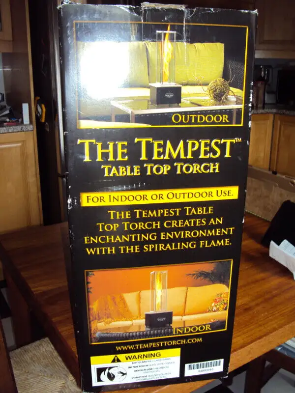 Lampe de table style torche neuve in Outdoor Lighting in City of Montréal - Image 7