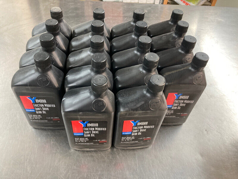 Yamaha Friction Modified Shaft Drive 1L 80W90 Gear Oil ATV Parts