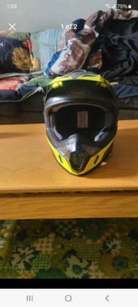 HJC MX Motocross Helmet size large 