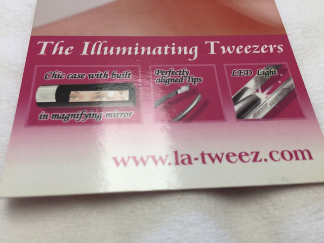 Tweezers (Box of 12 Illuminating ) Pick up in Gananoque in Health & Special Needs in Kingston - Image 2